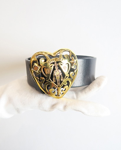 Gucci Heart Belt, front view